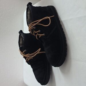 Ugg Mens Neumel Suede Casual Chukka Boots Black Size 13